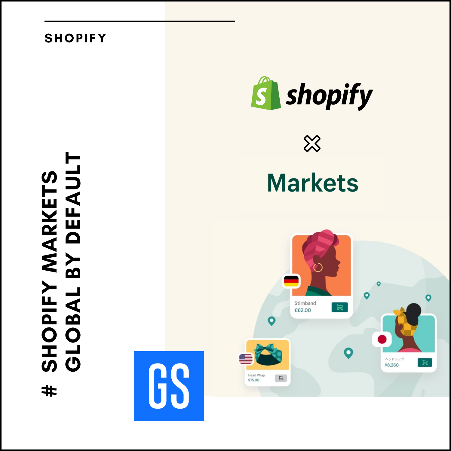 Shopify markets global by default